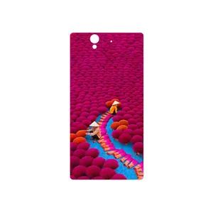 MAHOOT Vietnam Incense Wood Farms Cover Sticker for Sony Xperia Z