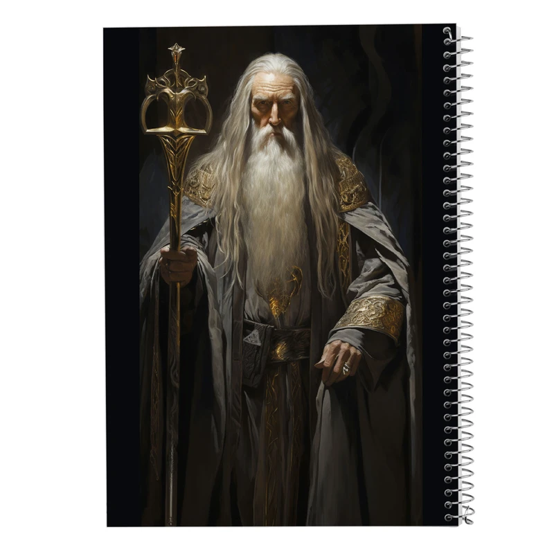 دفتر نقاشی 50 برگ مدوپد مدل The Lord of the Rings کد DF3005