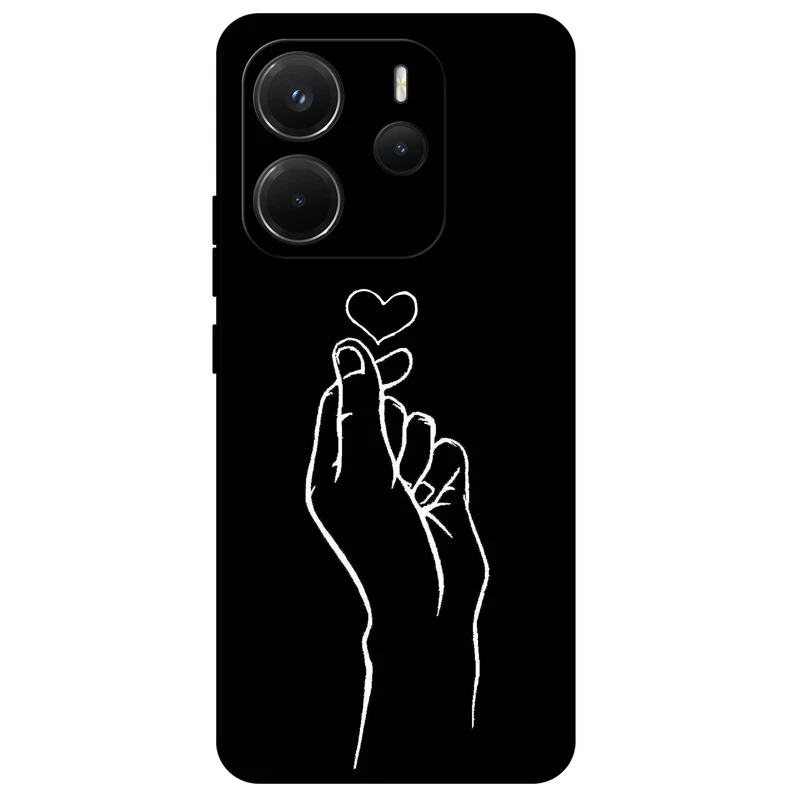 کاور مگافون طرح قلب مدل 7769 مناسب برای گوشی موبایل شیائومی Redmi Note 14 4G