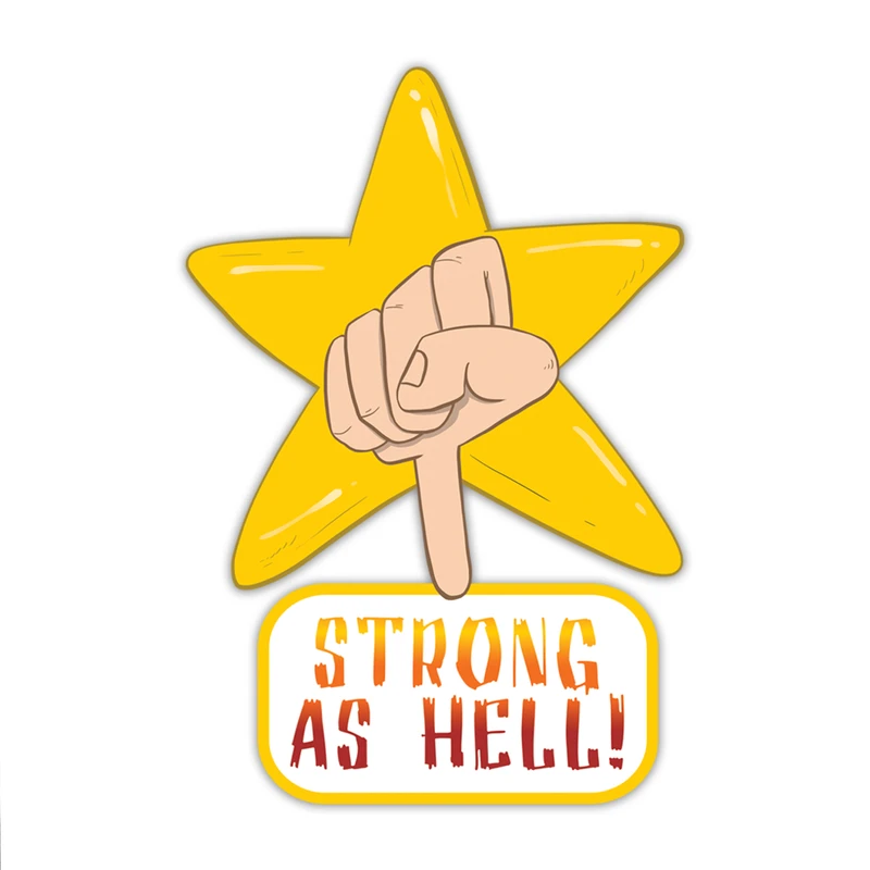 استیکر لپ تاپ مدل Strong