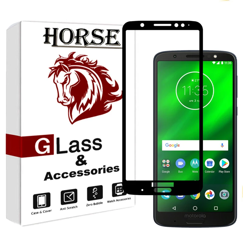 محافظ صفحه نمایش سرامیکی هورس مدل CERAMHORS مناسب برای گوشی موبایل موتورولا Moto G6 Plus