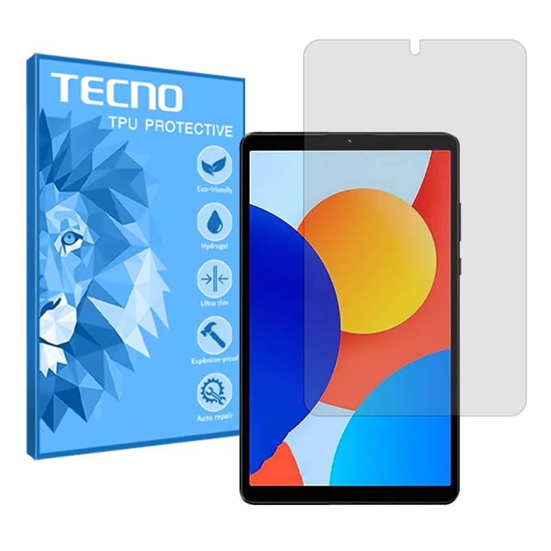 محافظ صفحه نمایش شفاف تکنو مدل Resistant مناسب برای تبلت شیائومی Redmi Pad SE 8.7