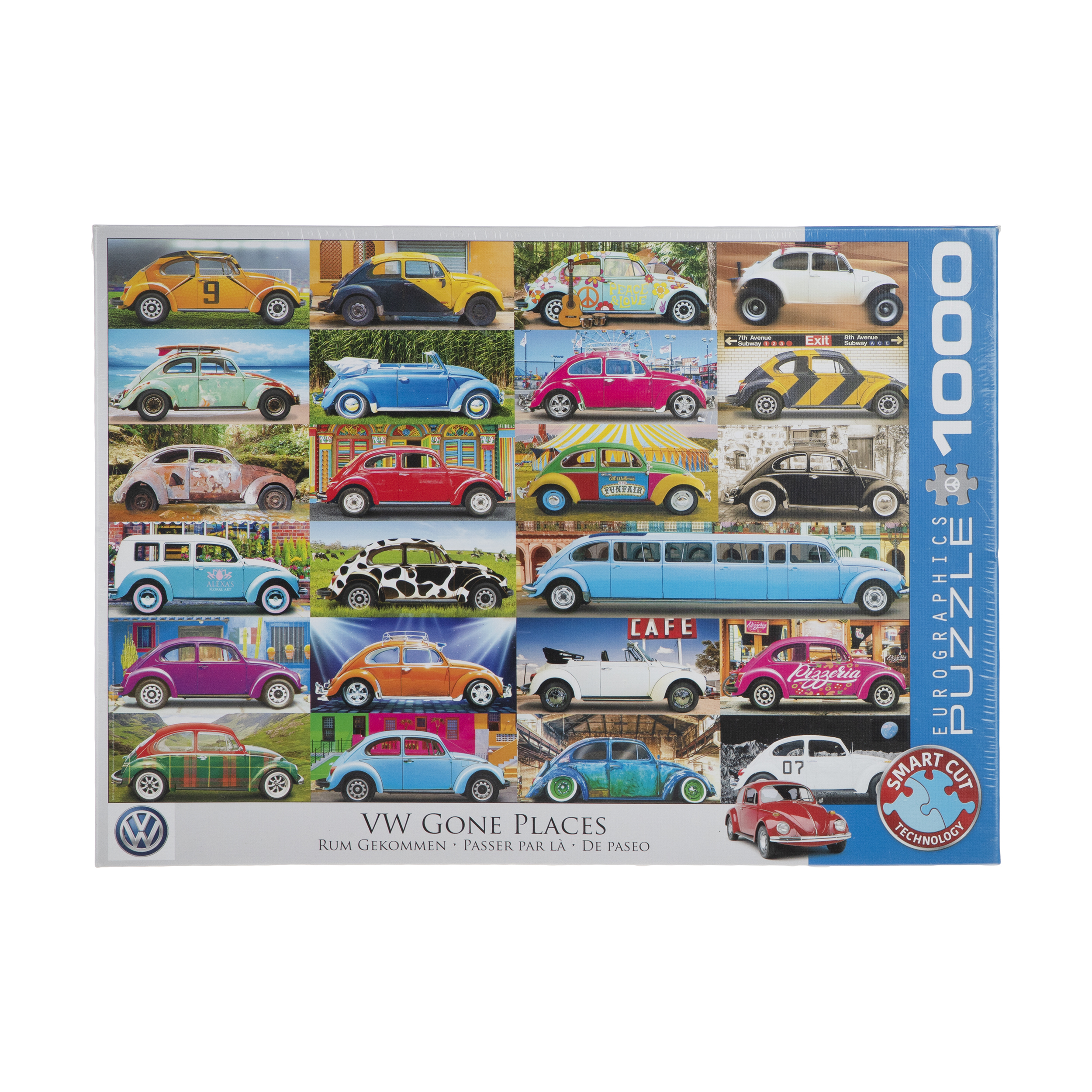 پازل 1000 تکه یوروگرافیکس پازلز مدل VW Gone Places کد 6000-5422