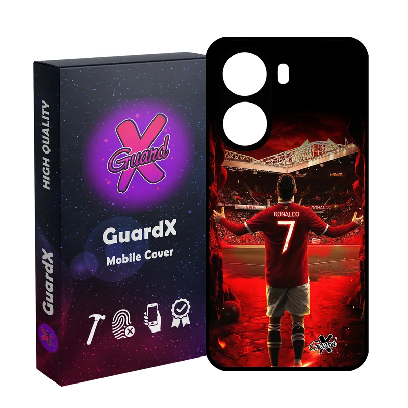 کاور گارد ایکس طرح Ronaldo مدل 10397 مناسب برای گوشی موبایل شیائومی Redmi A5 / Poco C71