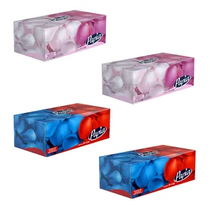 دستمال کاغذی 150برگ پاپیا مدل رزپک مجموعه 4 عددی