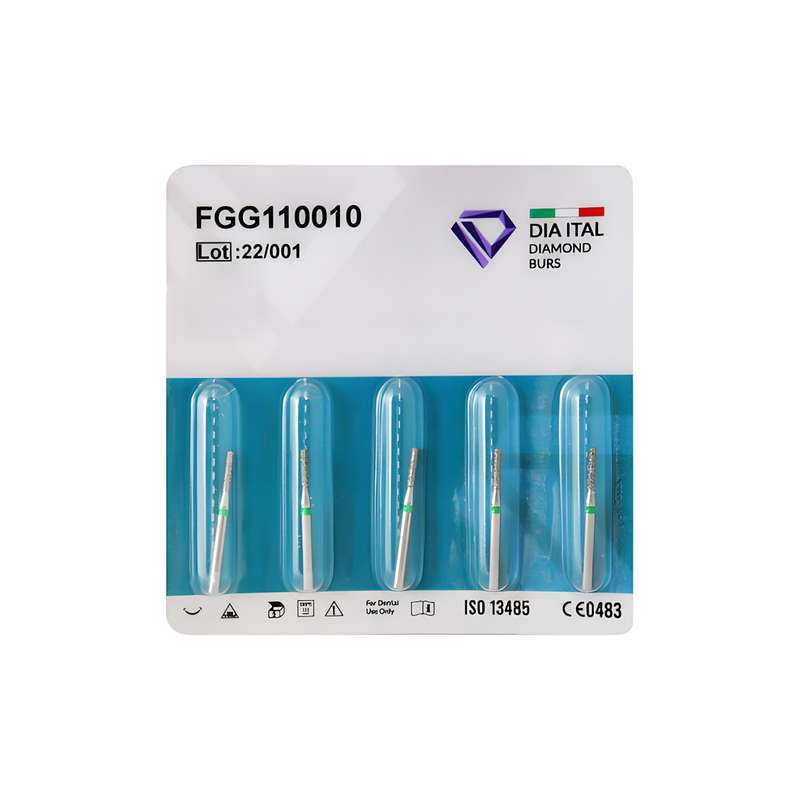 فرز الماسی دیا ایتالیا  مدل استوانه ای ته صاف توربین M 110 بسته 5 عددی