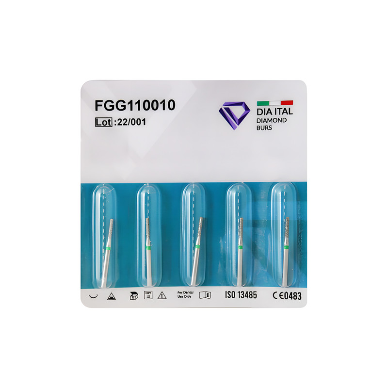 فرز الماسی دیا ایتالیا  مدل استوانه ای ته صاف توربین M 110 بسته 5 عددی