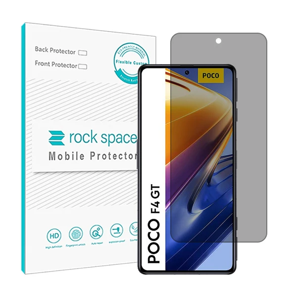 محافظ صفحه نمایش پرایوسی راک اسپیس مدل HyPRV مناسب برای گوشی موبایل شیائومی Poco F4 GT
