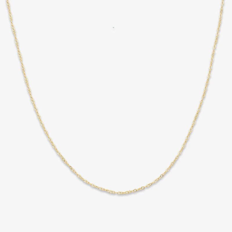 زنجیر حلقه‌ای (فلامینگو) طلا 18 عیار زنانه حافا گلد مدل R237