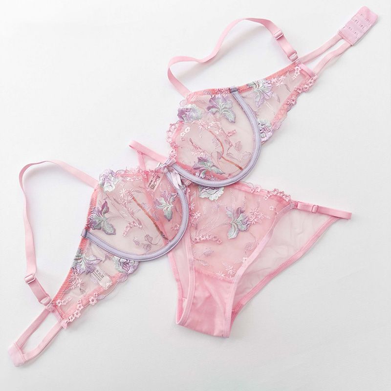 ست شورت و سوتین زنانه نوشه پوش مدل توری بدن نما کد 88902 - - 9