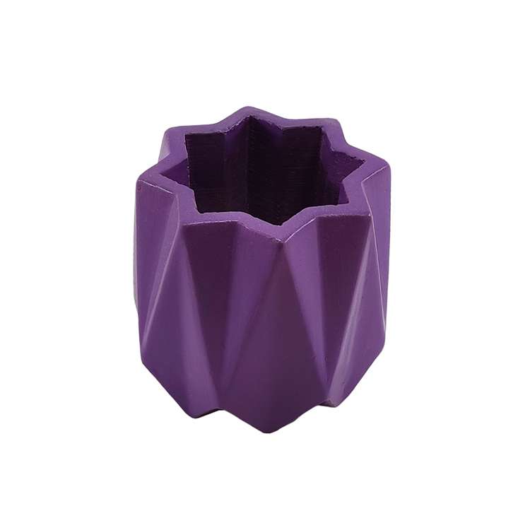 گلدان سنگی مدل مینی  16 ضلعی کد K-204