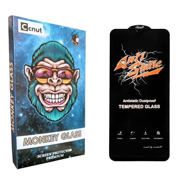 محافظ صفحه نمایش کوکونات مدل monku Anti Static مناسب برای گوشی موبایل شیائومی Redmi 11 Prime