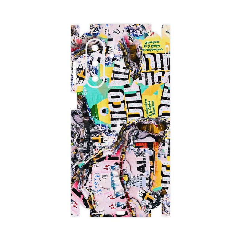 برچسب پوششی ماهوت مدل Collage of Teared Paper-FullSkin مناسب برای گوشی موبایل سامسونگ Galaxy A26