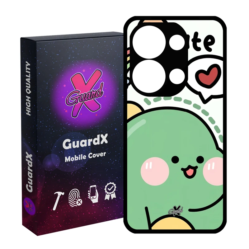 کاور گارد ایکس طرح Cute مدل Glass10561 مناسب برای گوشی موبایل شیائومی Poco X6 5G / Note 13 Pro 5G