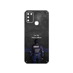 MAHOOT Police Officer Cover Sticker for Infinix Hot 11 Play
