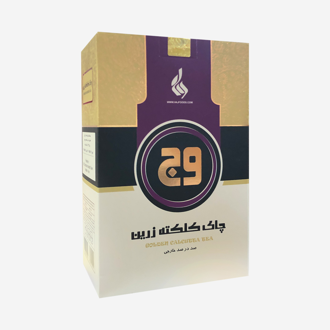 چای کلکته زرین خارجی وج - 450 گرم