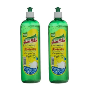مایع ظرفشویی خاکستر مدل LEMON وزن 800 گرم بسته 2 عددی