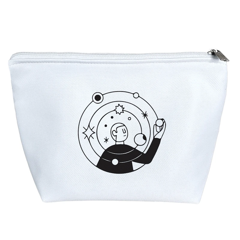 کیف لوازم آرایش دخترانه خندالو مدل منظومه شمسی کد 8602