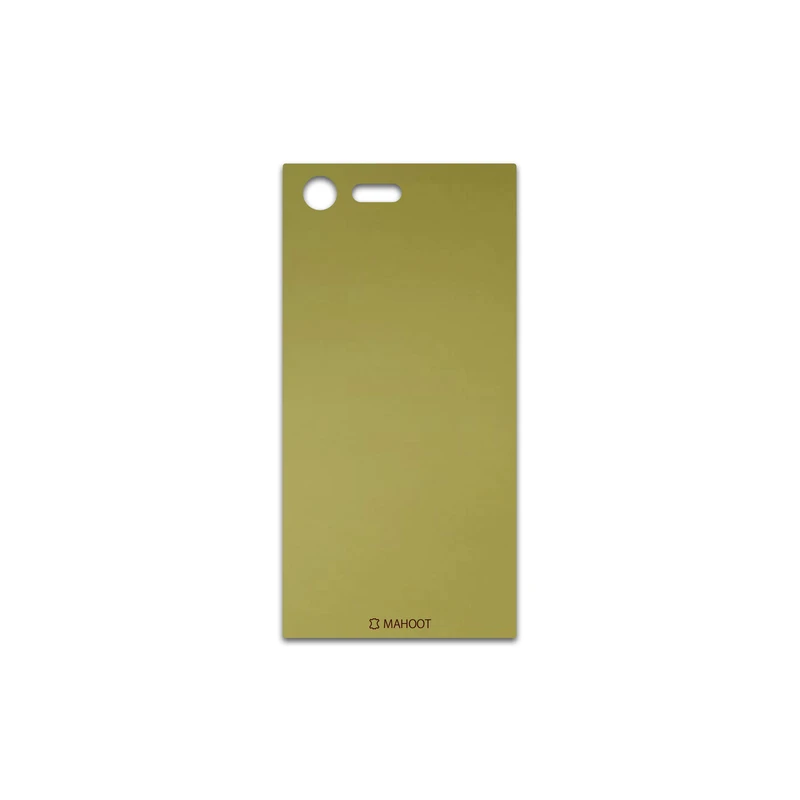 برچسب پوششی ماهوت مدل Matte-Gold مناسب برای گوشی موبایل سونی Xperia X Compact