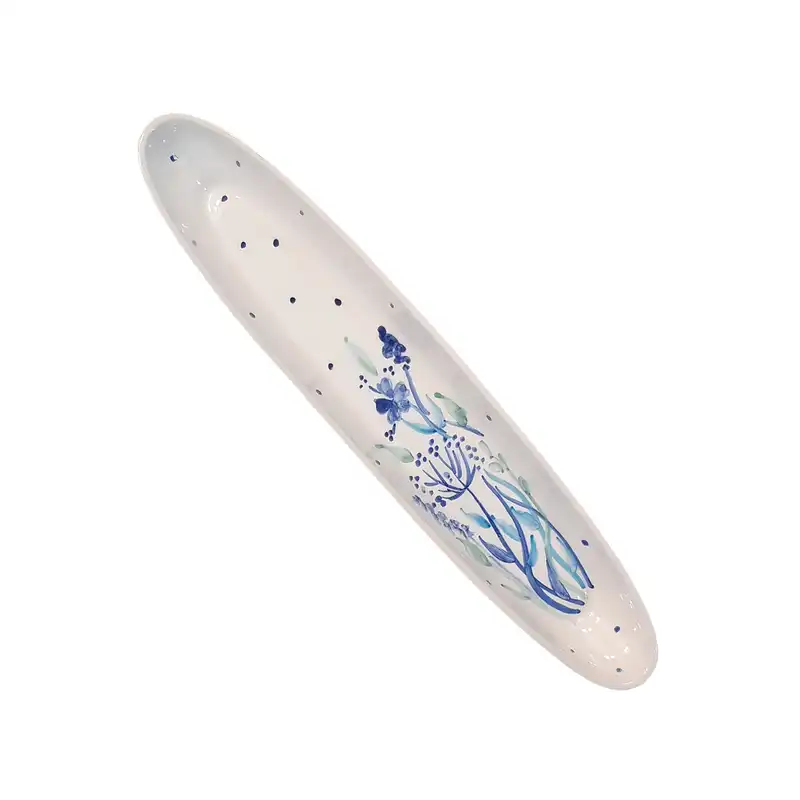 ظرف سرامیکی طرح گل کد ZP62