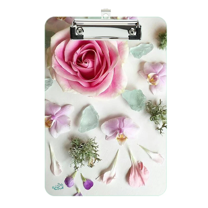  تخته شاسی مبین ایده مدل گل کد h405 سایز A4