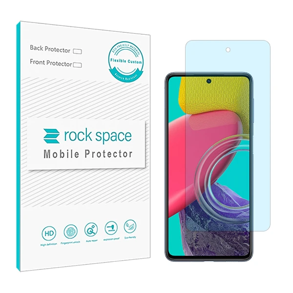 محافظ صفحه نمایش ضد اشعه آبی راک اسپیس مدل HyBLU مناسب برای گوشی موبایل سامسونگ Galaxy M53 5G