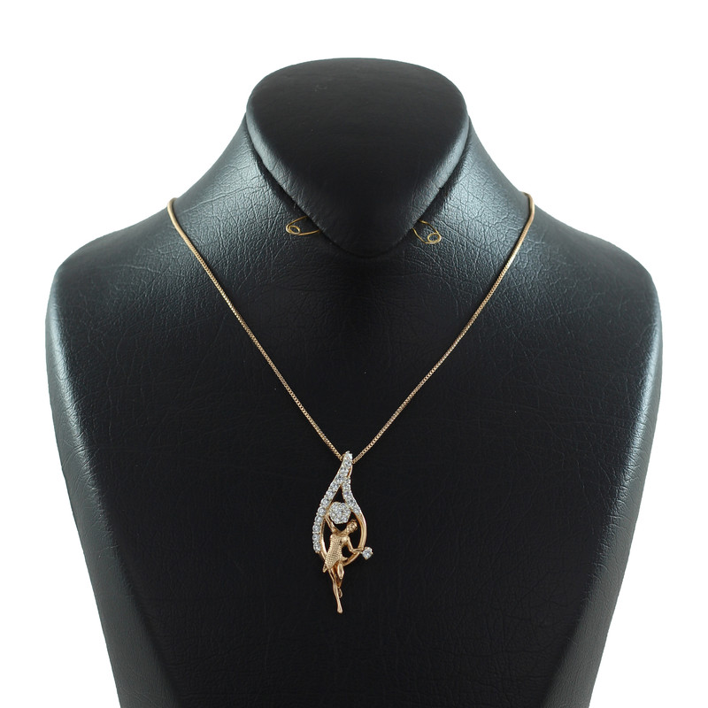 گردنبند زنانه ژوپینگ مدل فرشته کد AAB-66