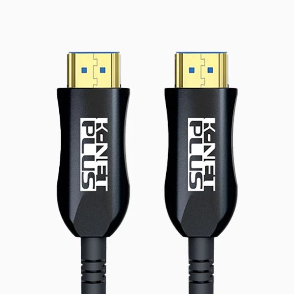 کابل ۲٫۰ HDMI فیبر نوری کی نت پلاس مدل KP-CHAOC600 طول ۶۰ متری