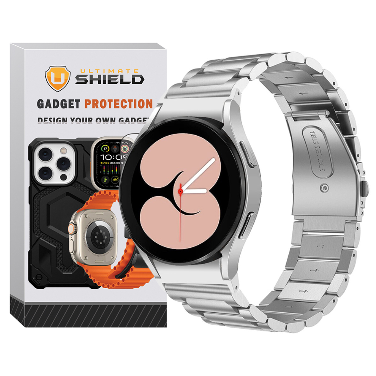 بند آلتیمیت شیلد مدل 3Bead BTN مناسب برای ساعت هوشمند سامسونگ Galaxy Watch 4 Classic 46mm