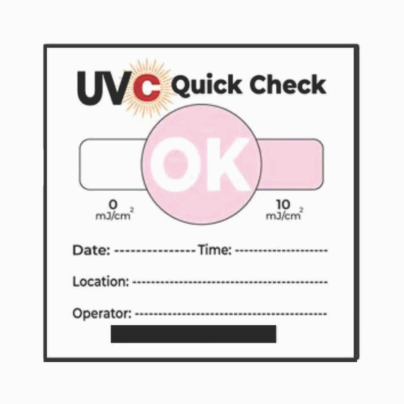 نورسنج UVC مون لایت مدل Quick Check بسته 100 عددی نورسنج UVC مون لایت مدل Quick Check بسته 100 عددی