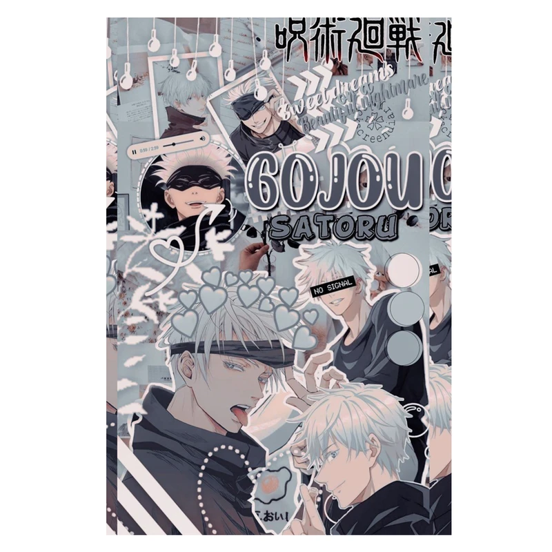 پوستر مدل گوجو ساتورو طرح انیمه جوجوتسو کایسن Jujutsu Kaisen کد 332