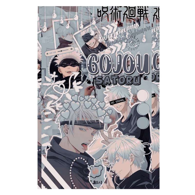 پوستر مدل گوجو ساتورو طرح انیمه جوجوتسو کایسن Jujutsu Kaisen کد 332