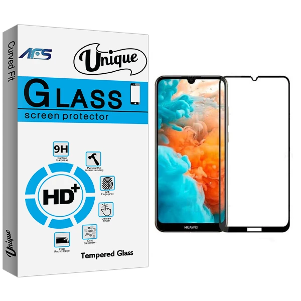 محافظ صفحه نمایش ای اف اس مدل Unique Glass مناسب برای گوشی موبایل هوآوی Y6 2019