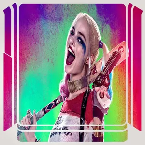 برچسب پلی استیشن ۴ مدل  harley quinn کد PSS-334  