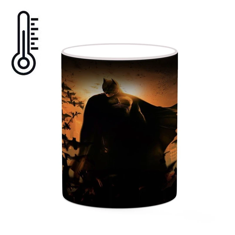 ماگ حرارتی کاکتی مدل بتمن Batman کد mgh37951
