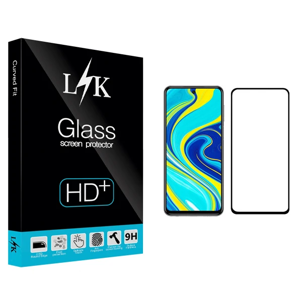 محافظ صفحه نمایش ال کی مدل +LITE مناسب برای گوشی موبایل شیائومی Redmi Note 9S