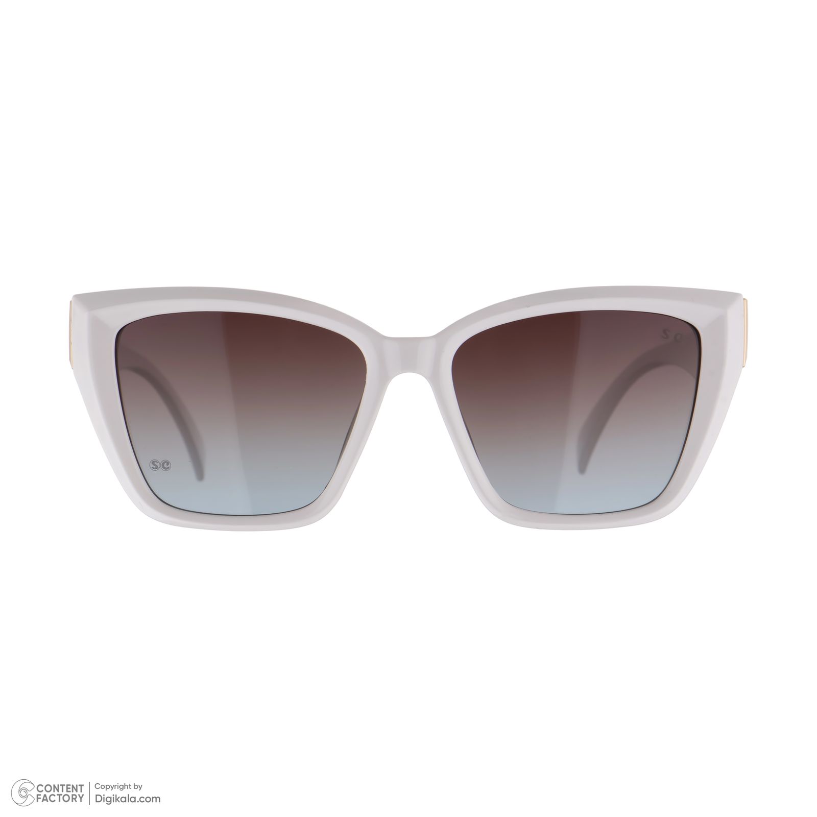 عینک آفتابی زنانه سانکروزر مدل P2018 white -  - 4