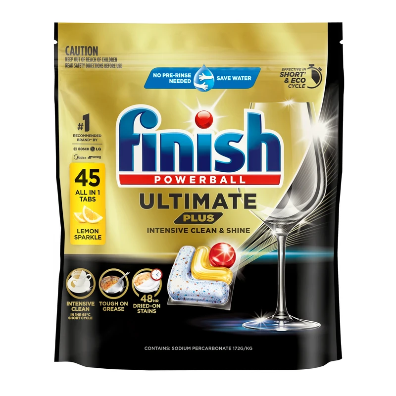 قرص ماشین ظرفشویی فینیش مدل Ultimate Plus بسته 45 عددی