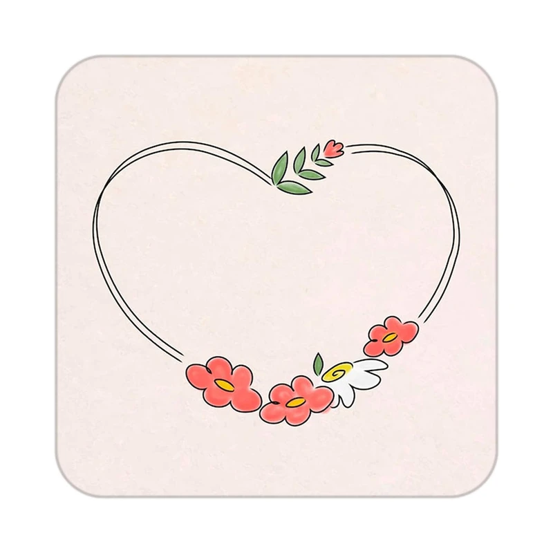 زیر لیوانی کاکتی طرح عاشقانه مدل mp37069