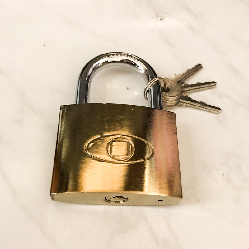 قفل آویز تی آر آی  کد T267