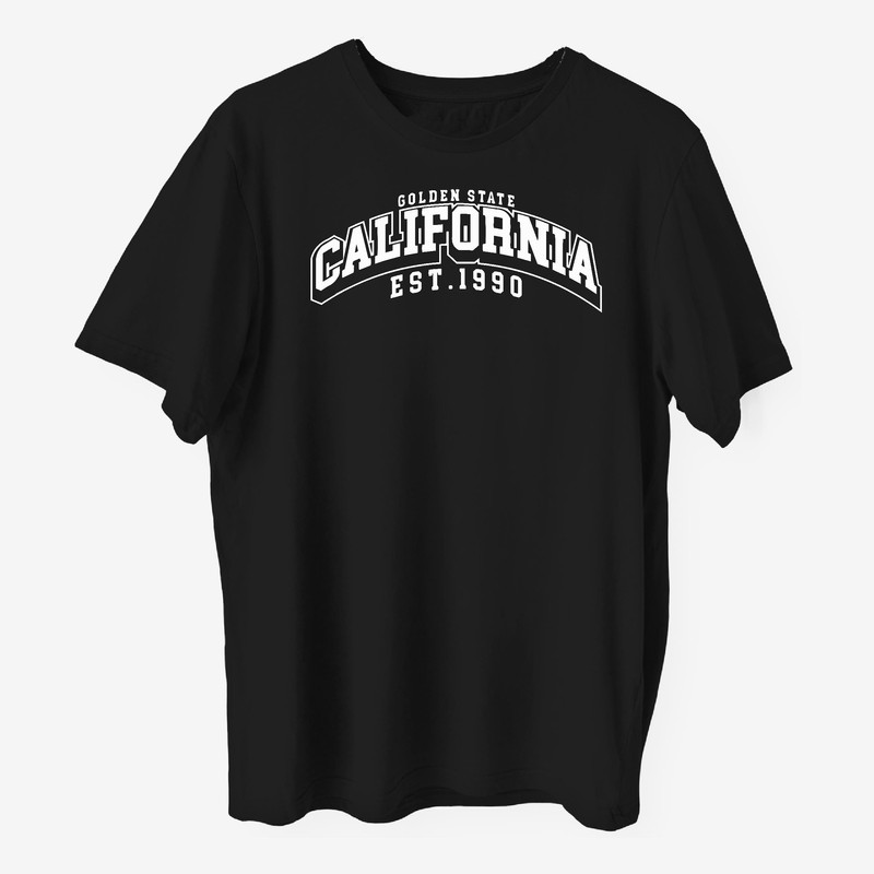 تی شرت آستین کوتاه مردانه مدل کالیفرنیا کد br133