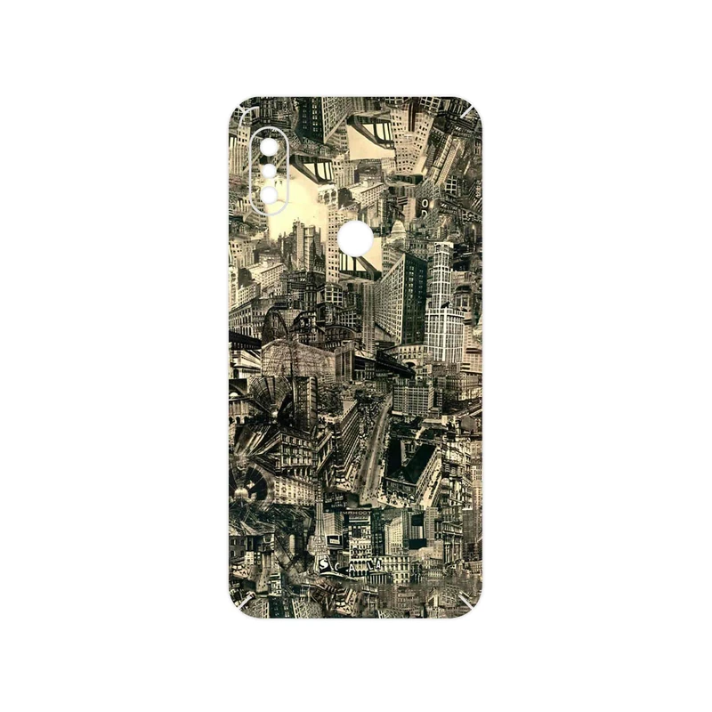 برچسب پوششی ماهوت مدل Collage of Skyscraper مناسب برای گوشی موبایل شیائومی Redmi Note 6 Pro