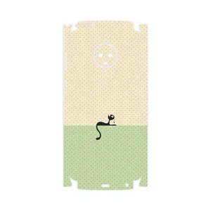 MAHOOT Minimal Internet Cat Icon-FullSkin Cover Sticker for Motorola Moto G6