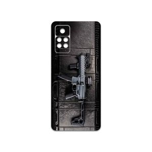 برچسب پوششی ماهوت مدل Gun مناسب برای گوشی موبایل شیائومی Redmi Note 11 Pro