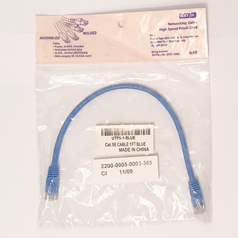 پچ کورد CaT5e مدل UTP5