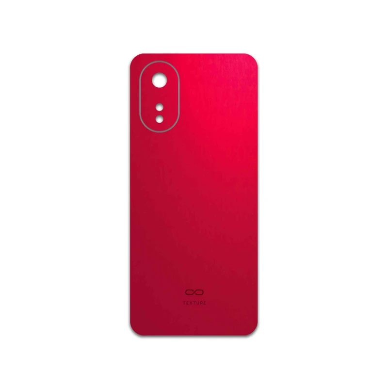 برچسب پوششی ماهوت مدل Matte-Warm-Red مناسب برای گوشی موبایل اپو A38