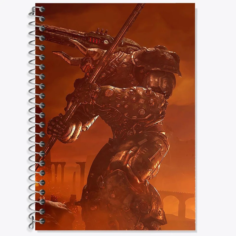 دفتر لغت 50 برگ خندالو مدل نایت سنتینل دووم اترنال کد 30586