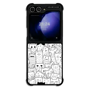 AKAM AMC-WSGZFLIP5-CATS-19 Cover For Samsung Galaxy Z Flip 5
