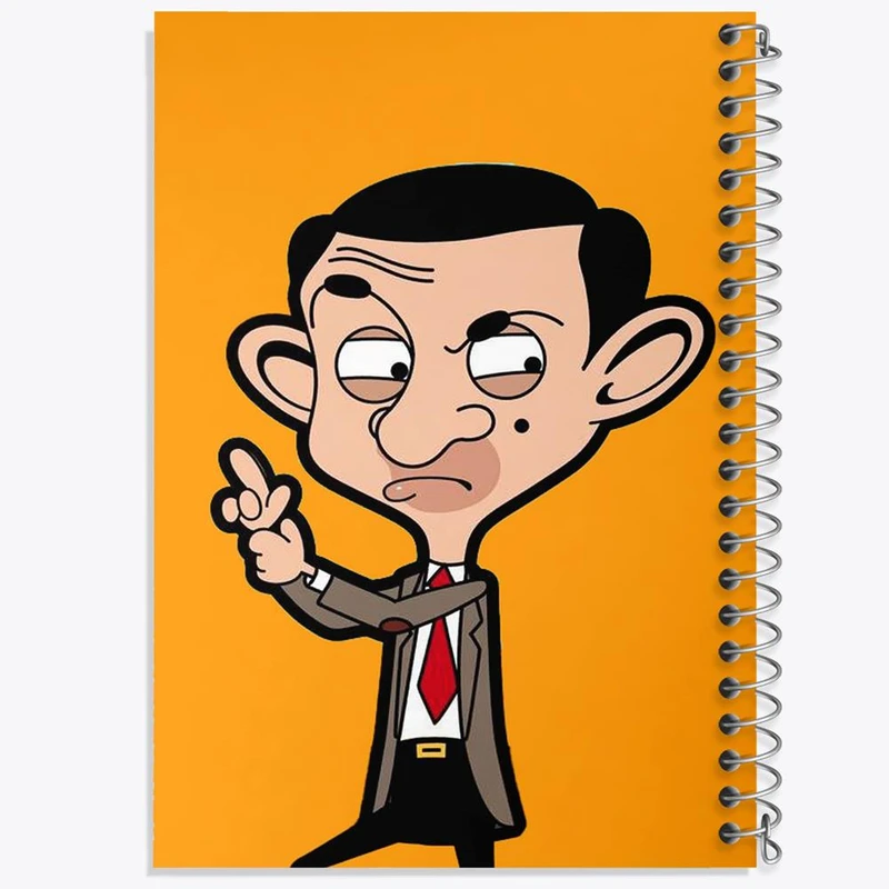 دفتر نت موسیقی 50 برگ خندالو مدل مستر بین Mr Bean کد 10658