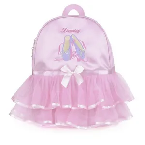 کوله پشتی دخترانه طرح باله مدل k18p